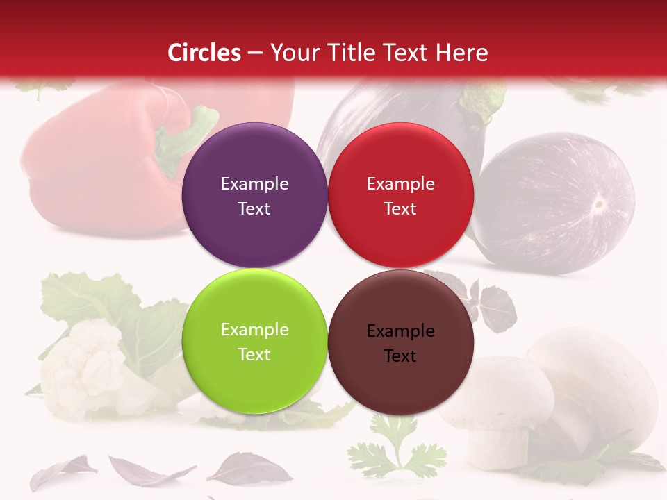 Red Perfection Striped PowerPoint Template
