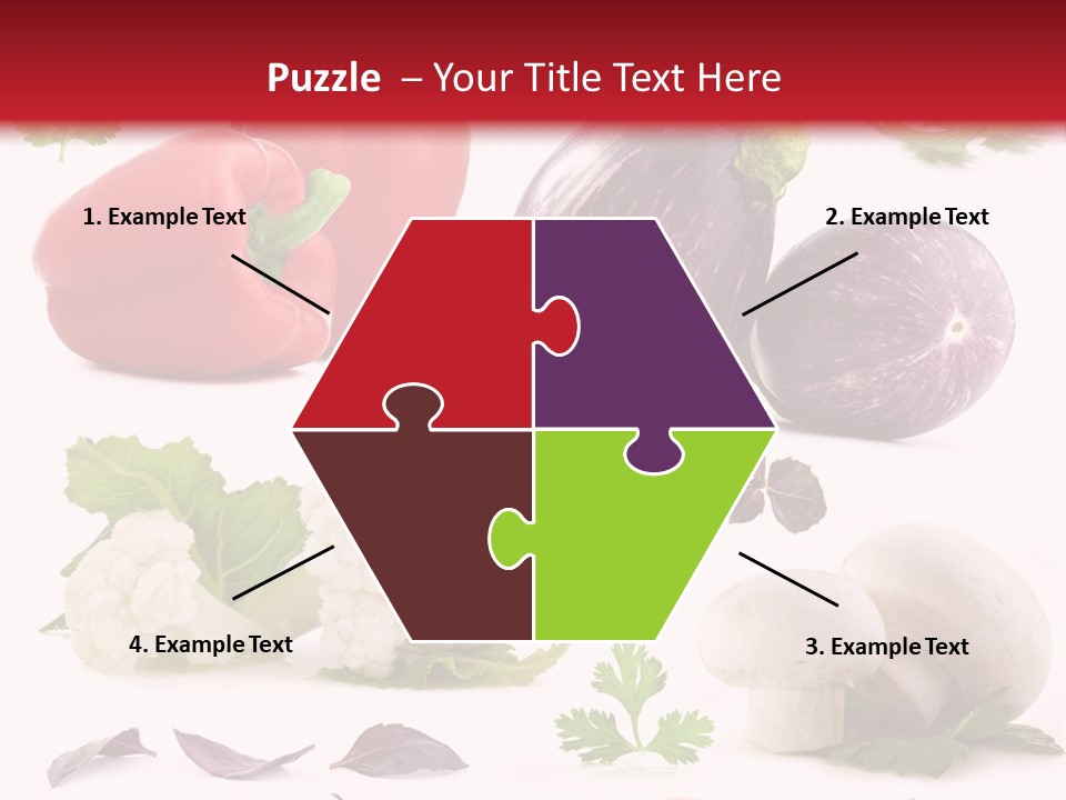 Red Perfection Striped PowerPoint Template