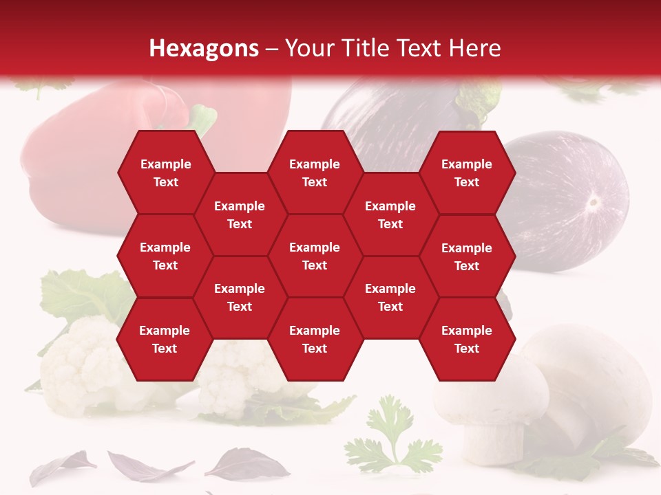 Red Perfection Striped PowerPoint Template