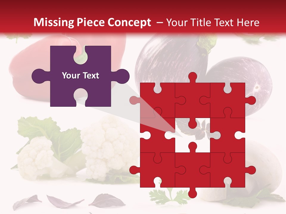 Red Perfection Striped PowerPoint Template