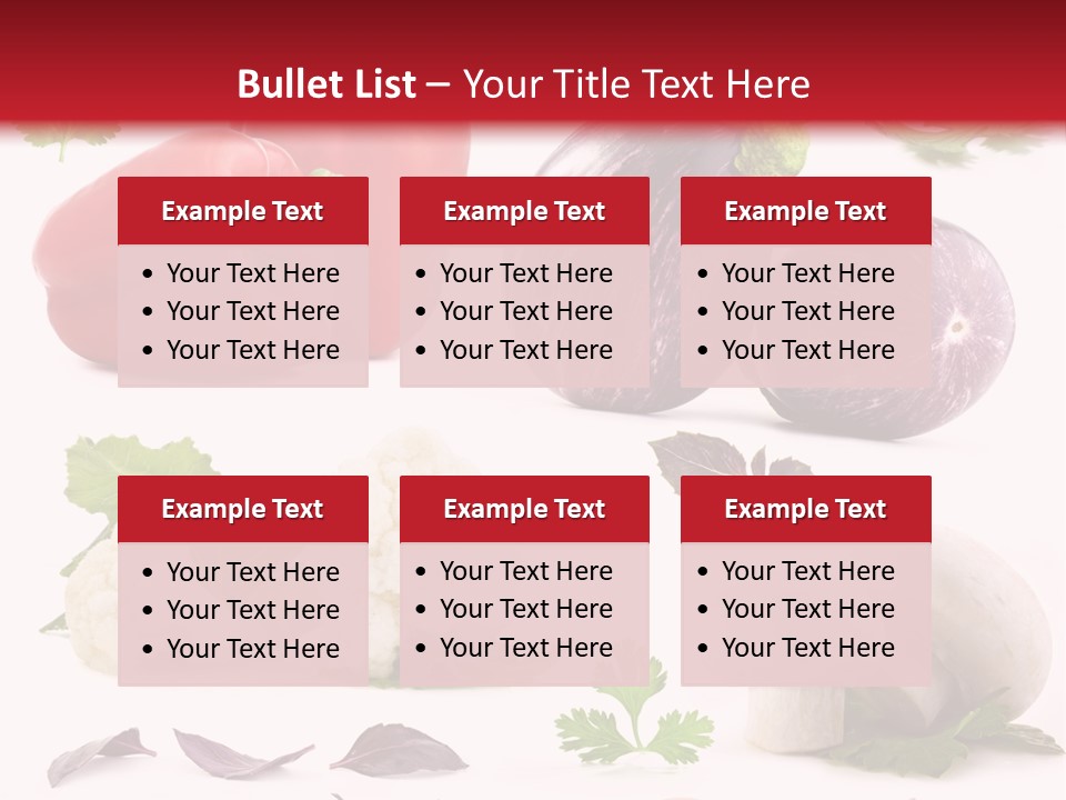 Red Perfection Striped PowerPoint Template