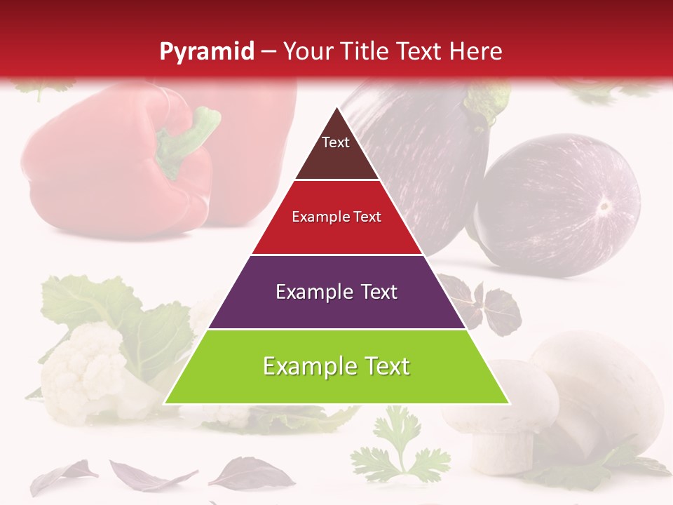 Red Perfection Striped PowerPoint Template