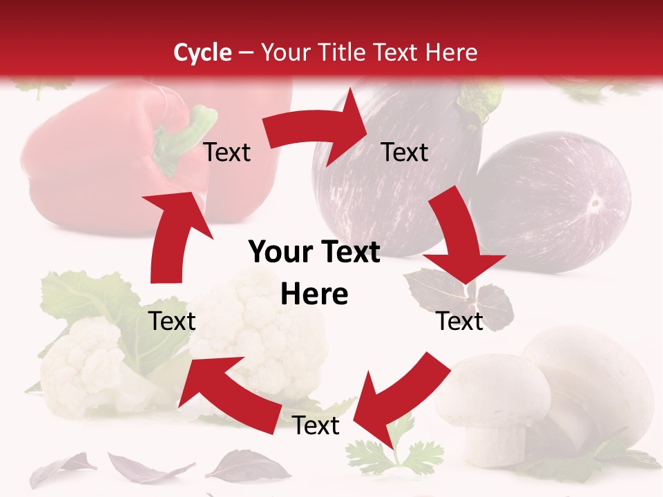 Red Perfection Striped PowerPoint Template