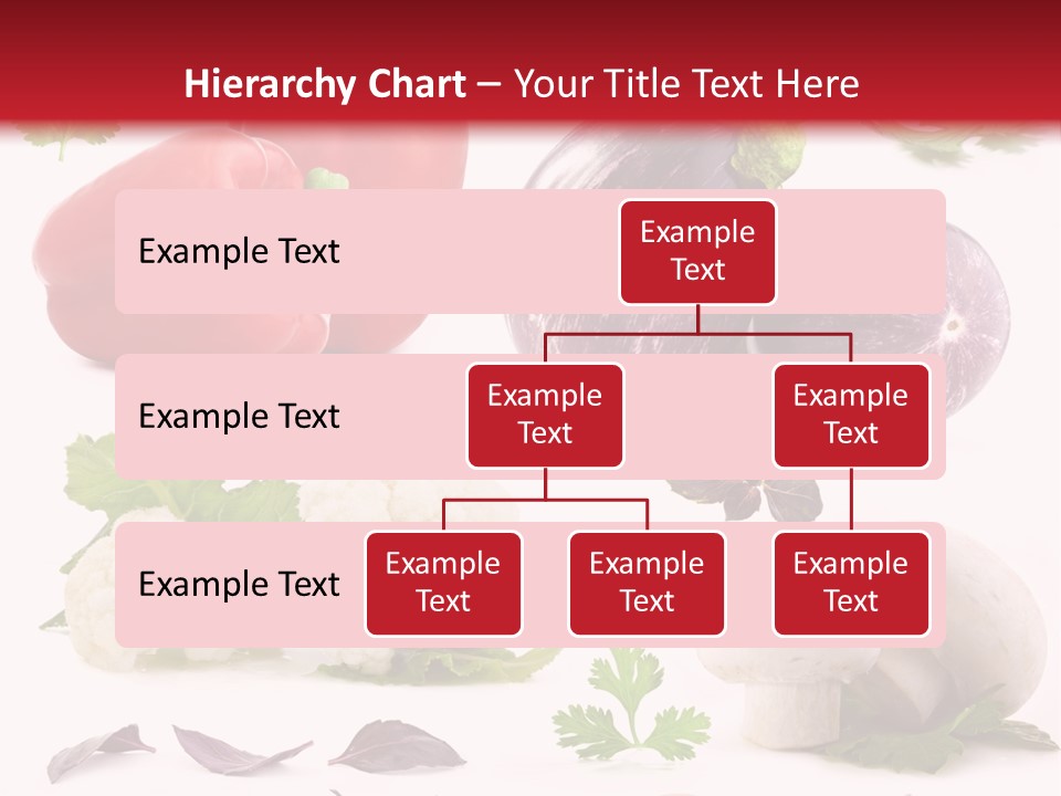 Red Perfection Striped PowerPoint Template