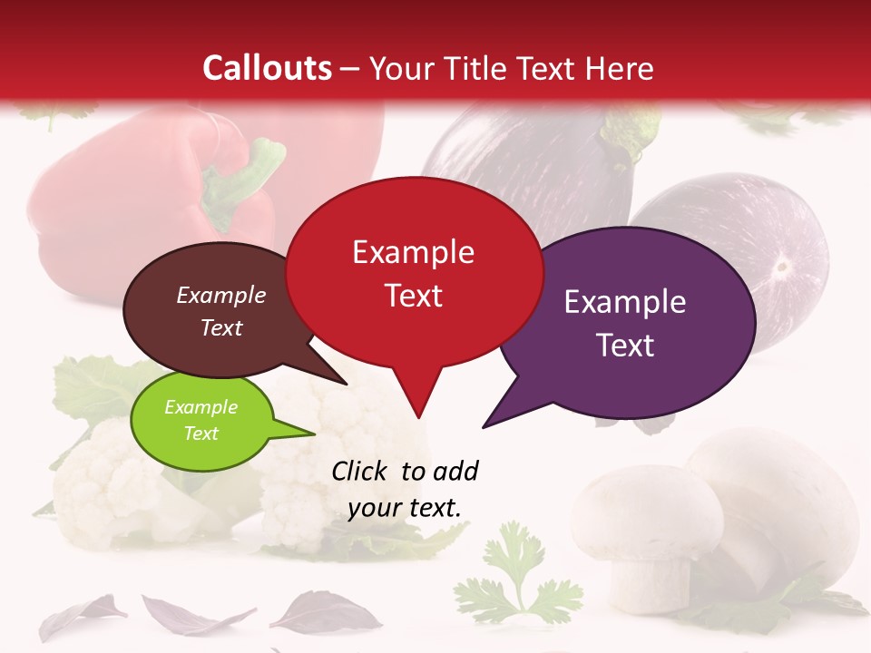 Red Perfection Striped PowerPoint Template