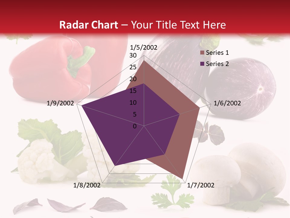 Red Perfection Striped PowerPoint Template