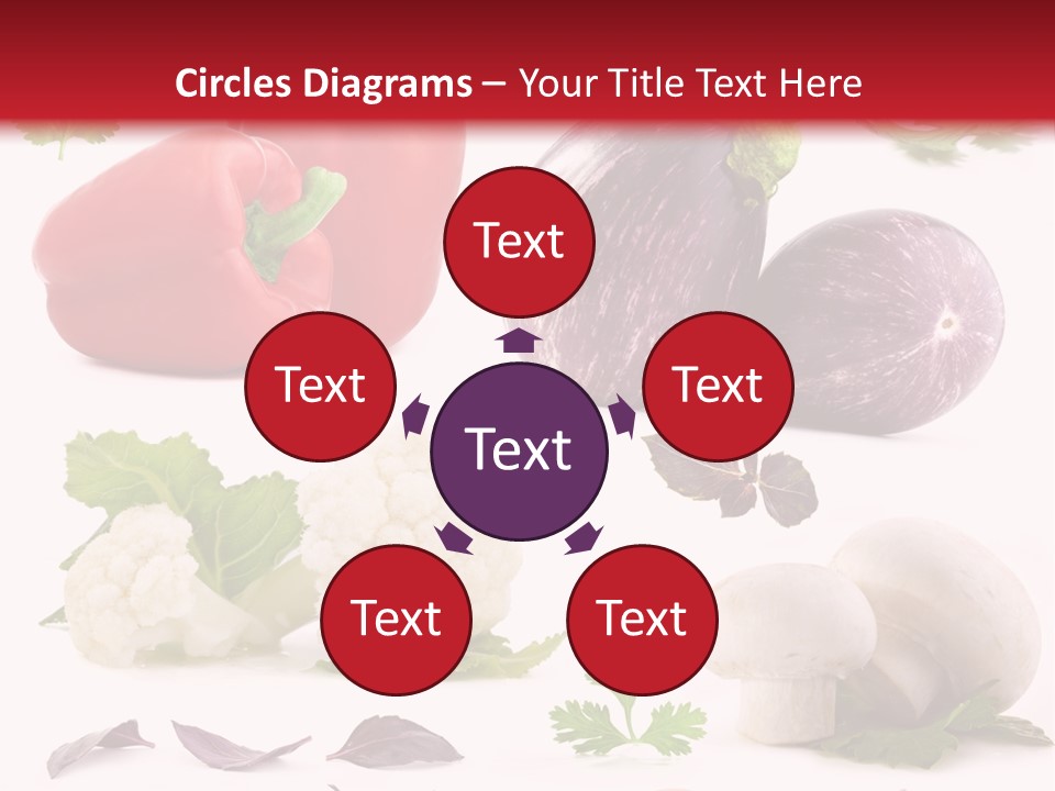 Red Perfection Striped PowerPoint Template