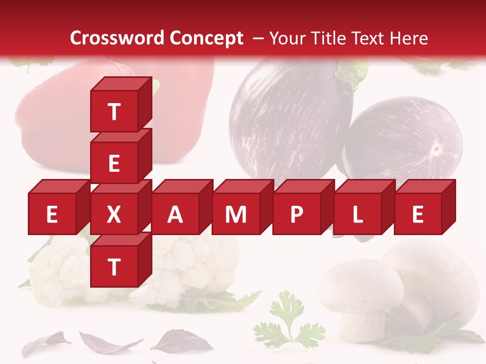 Red Perfection Striped PowerPoint Template