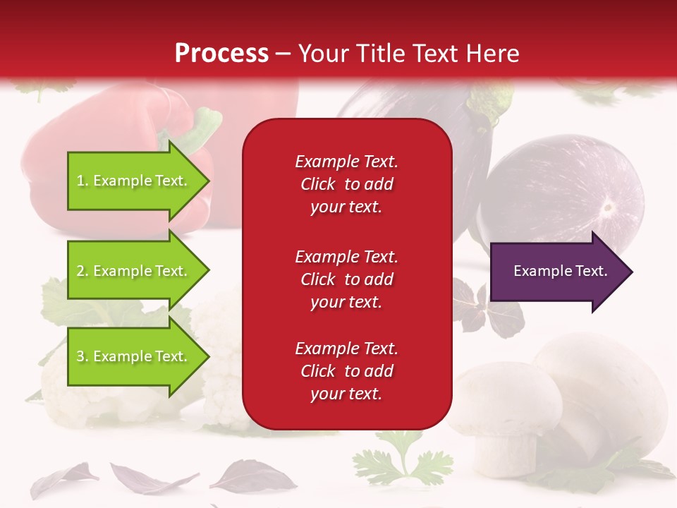 Red Perfection Striped PowerPoint Template