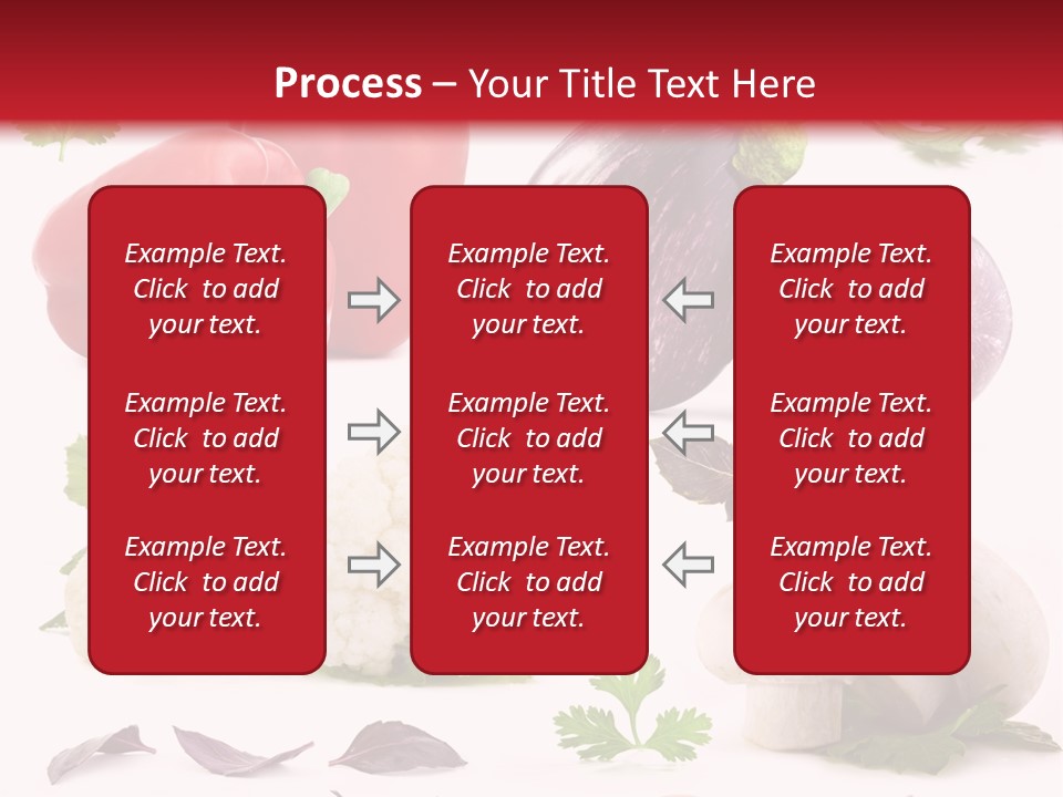 Red Perfection Striped PowerPoint Template