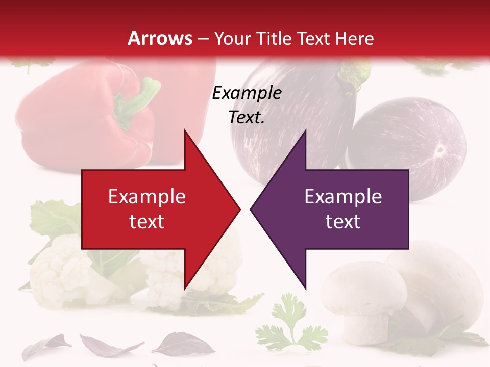 Red Perfection Striped PowerPoint Template