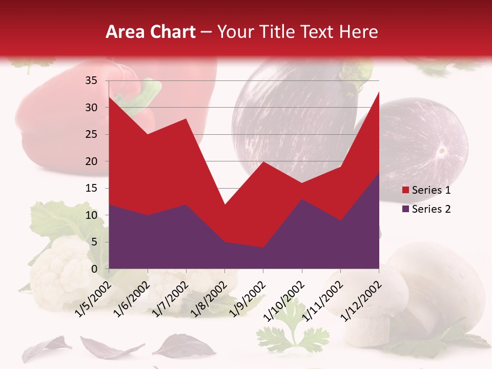 Red Perfection Striped PowerPoint Template