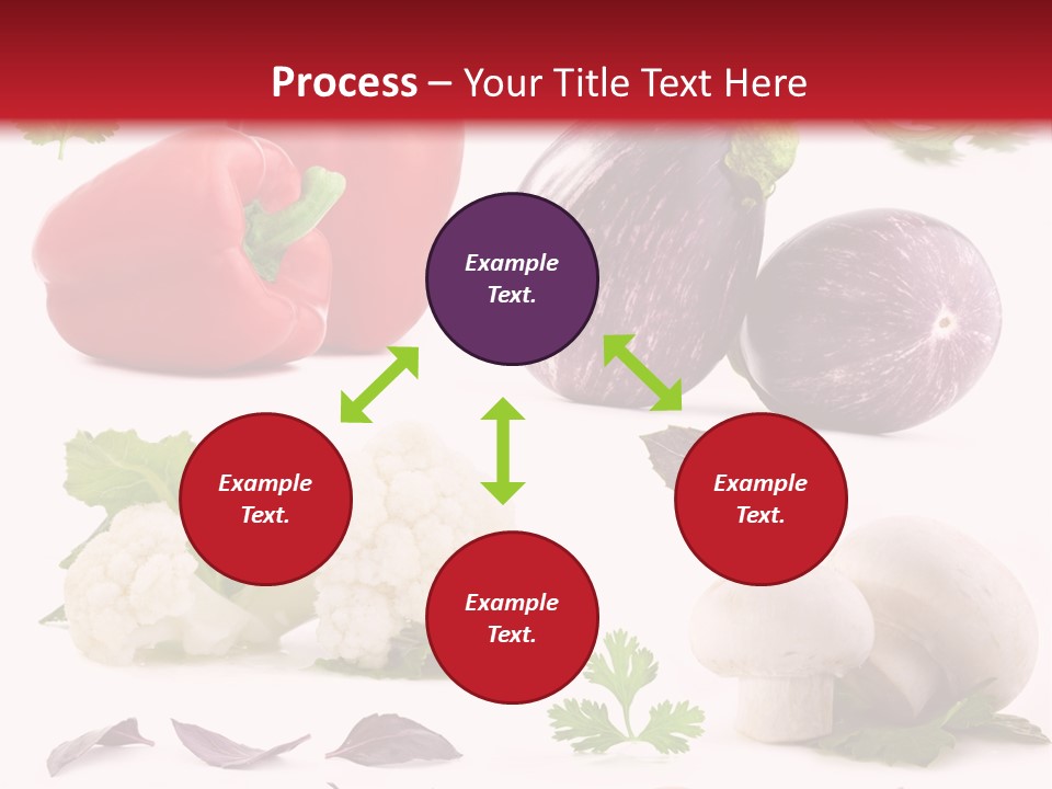 Red Perfection Striped PowerPoint Template