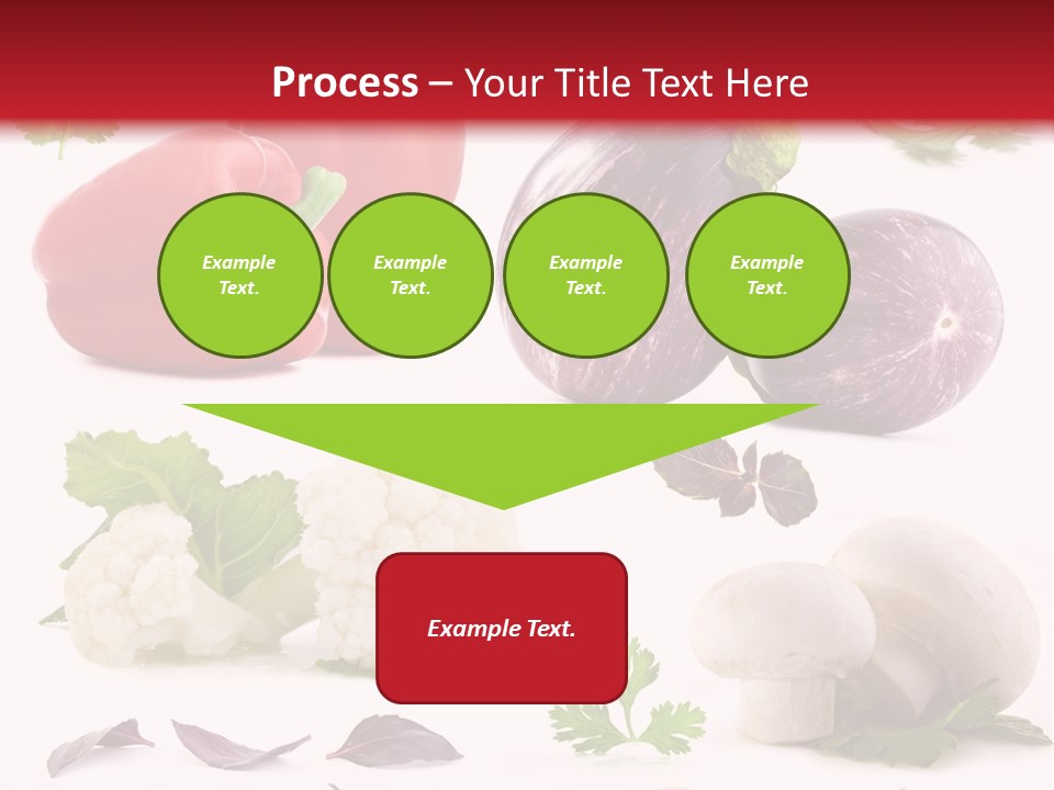Red Perfection Striped PowerPoint Template