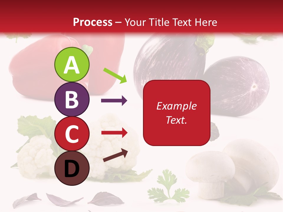 Red Perfection Striped PowerPoint Template