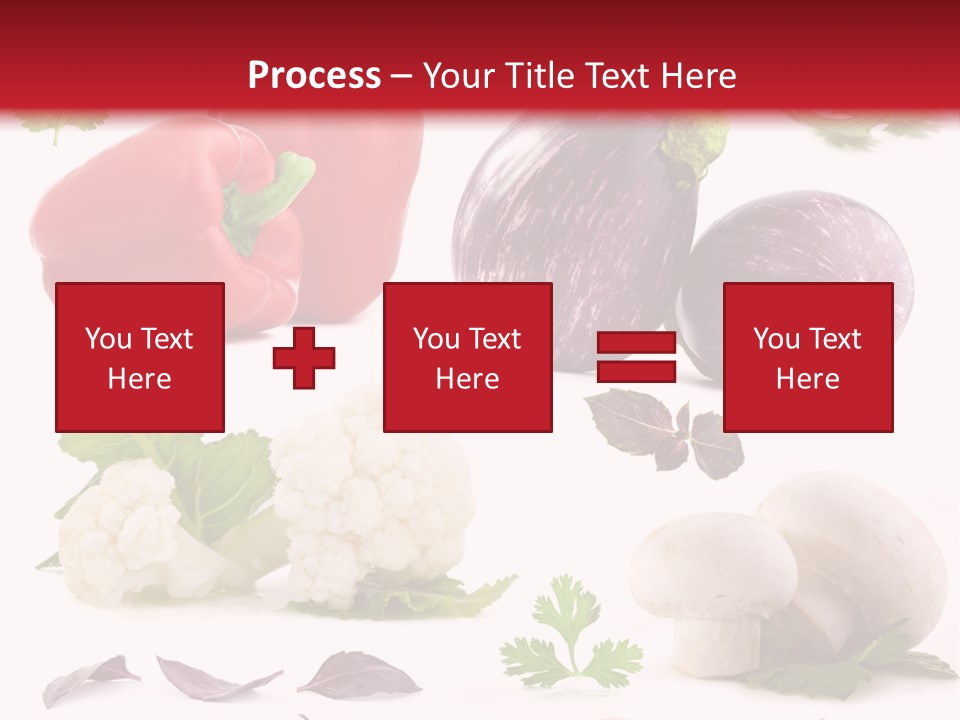 Red Perfection Striped PowerPoint Template