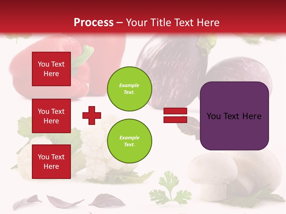 Red Perfection Striped PowerPoint Template