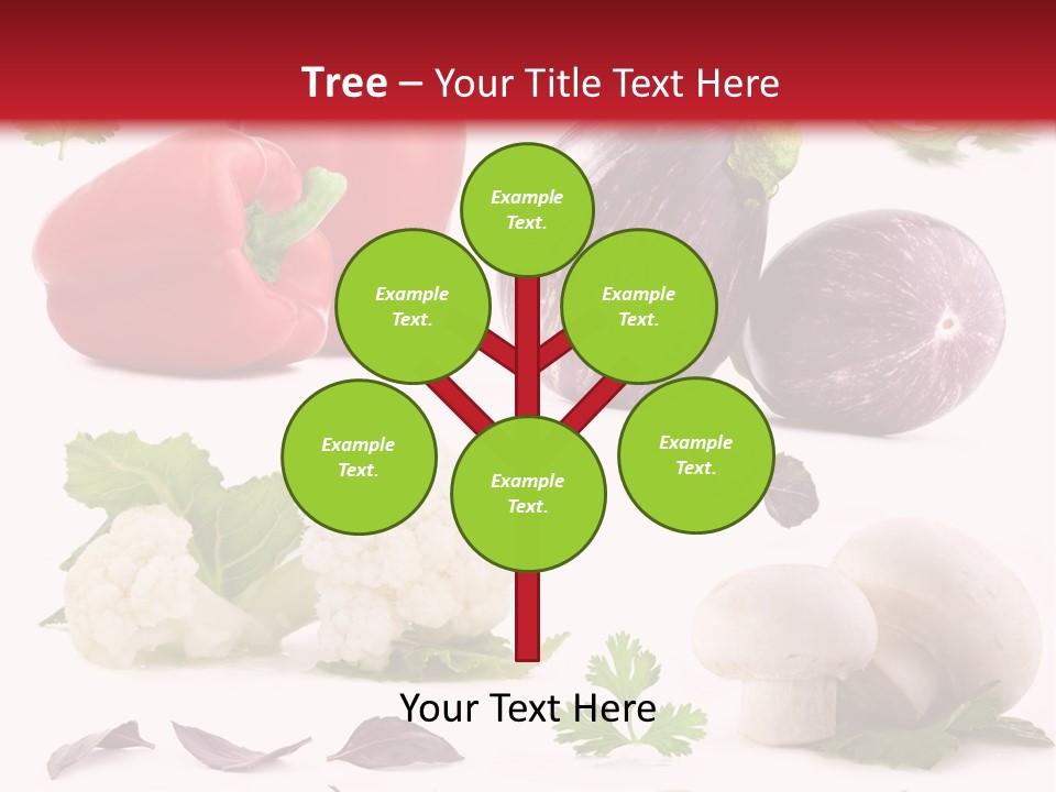 Red Perfection Striped PowerPoint Template