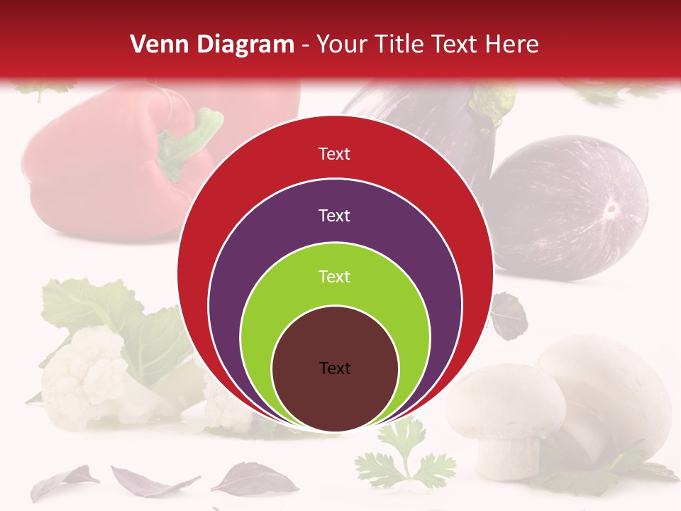 Red Perfection Striped PowerPoint Template