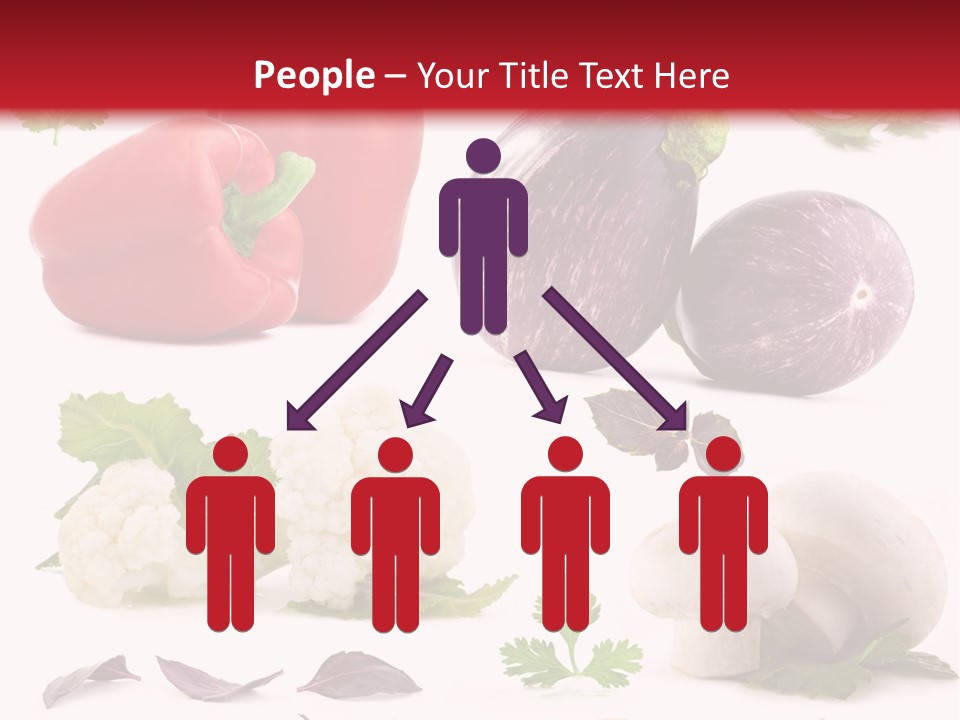 Red Perfection Striped PowerPoint Template