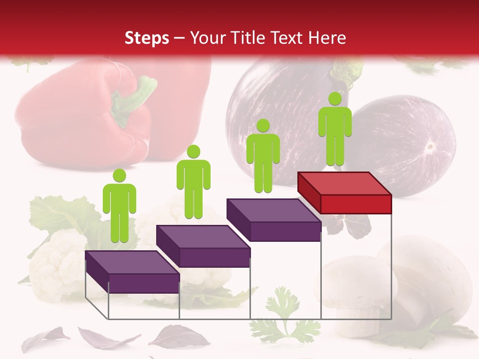 Red Perfection Striped PowerPoint Template