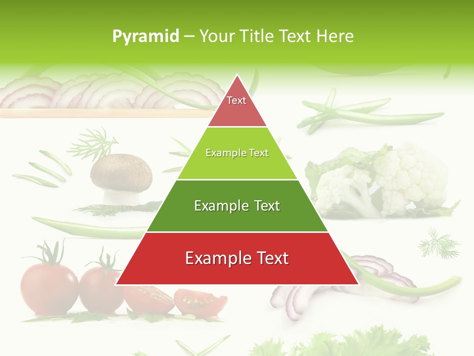 Circles Sliced Green PowerPoint Template