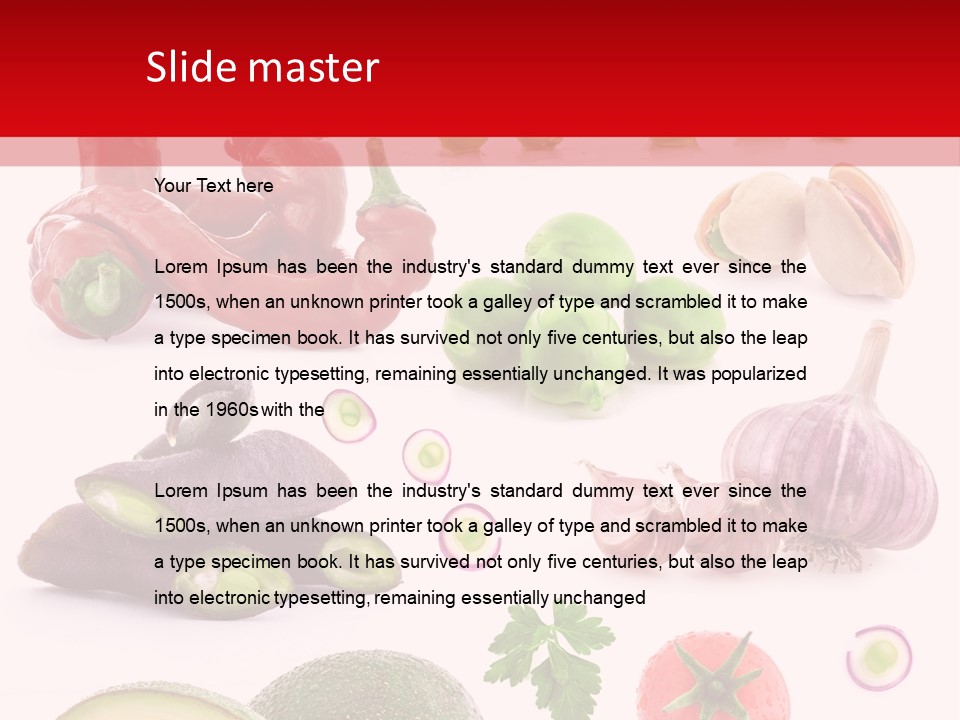 Tasty Tomato Fungus PowerPoint Template