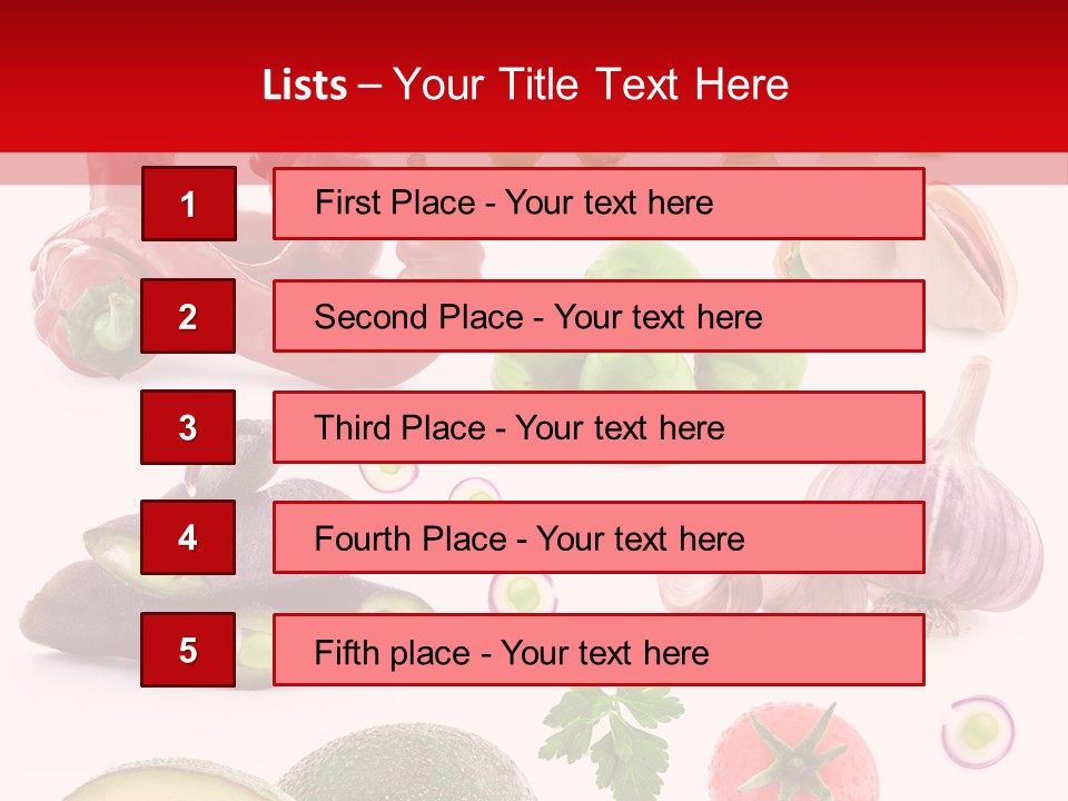 Tasty Tomato Fungus PowerPoint Template