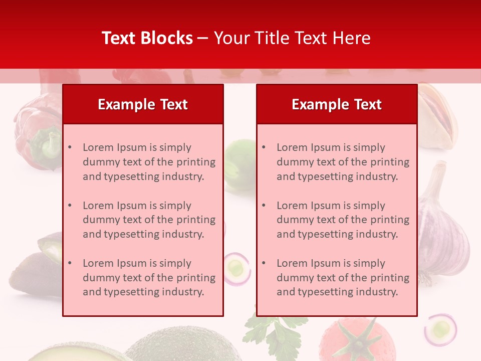 Tasty Tomato Fungus PowerPoint Template