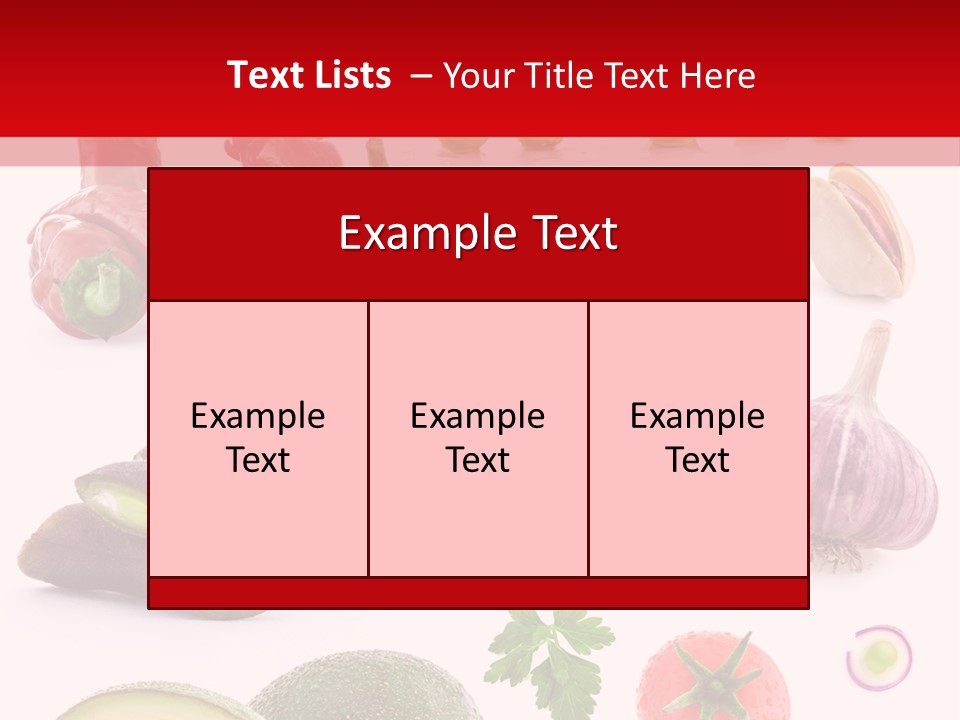 Tasty Tomato Fungus PowerPoint Template