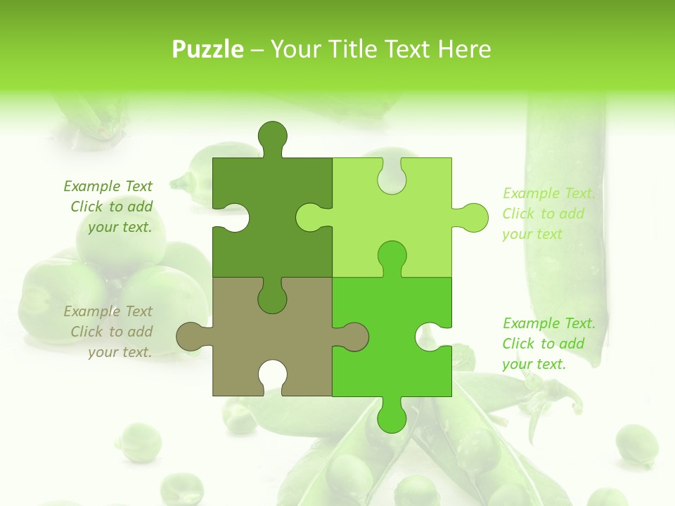 Row Organic Nutrition PowerPoint Template