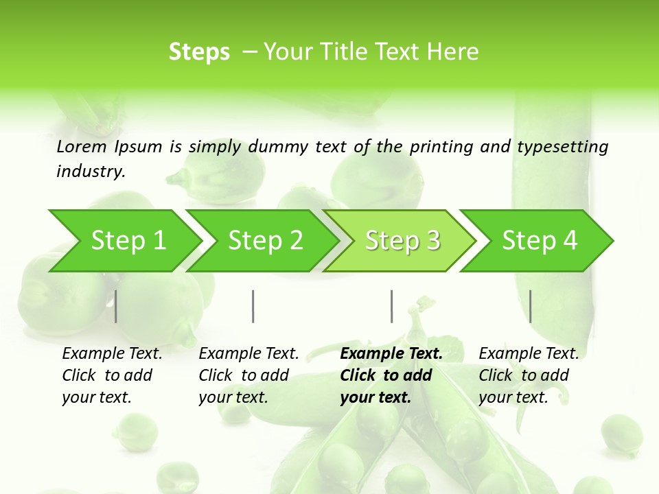 Row Organic Nutrition PowerPoint Template