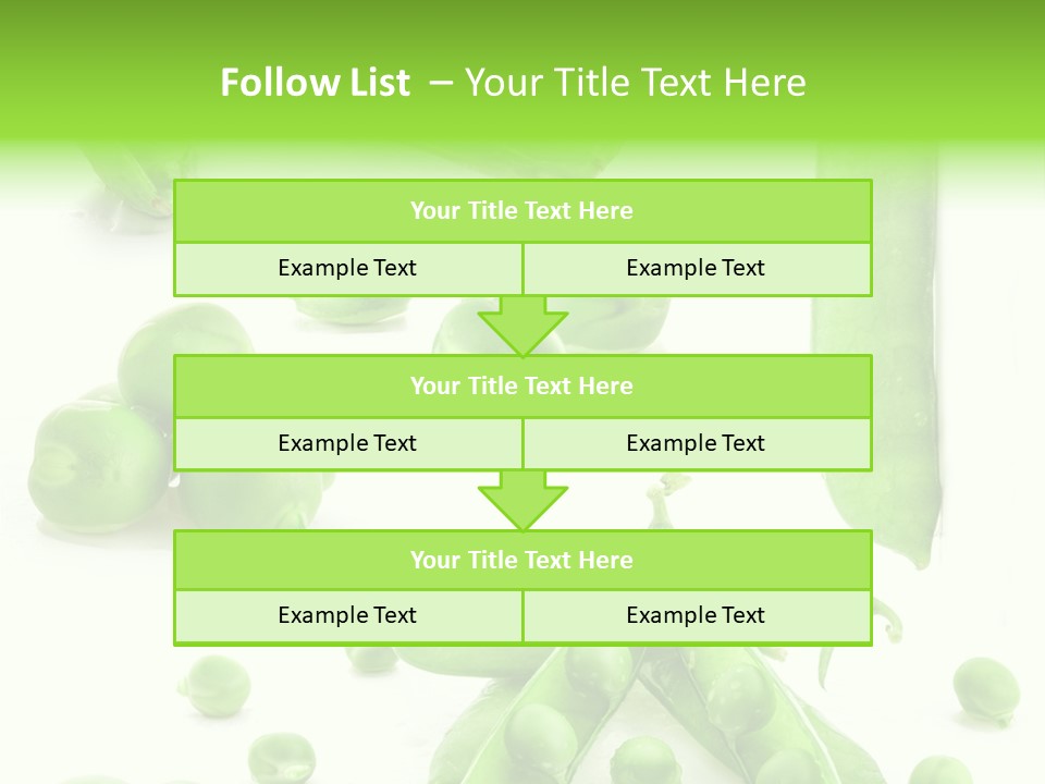 Row Organic Nutrition PowerPoint Template