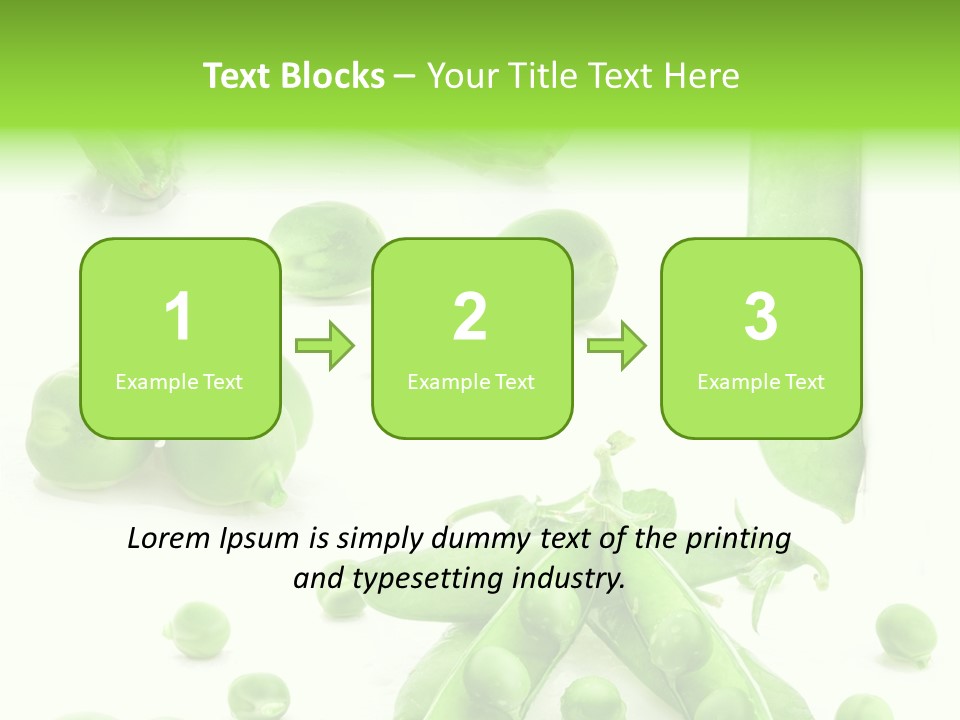 Row Organic Nutrition PowerPoint Template