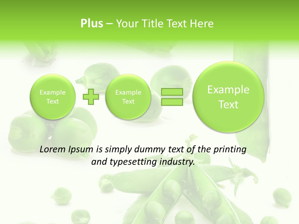 Row Organic Nutrition PowerPoint Template