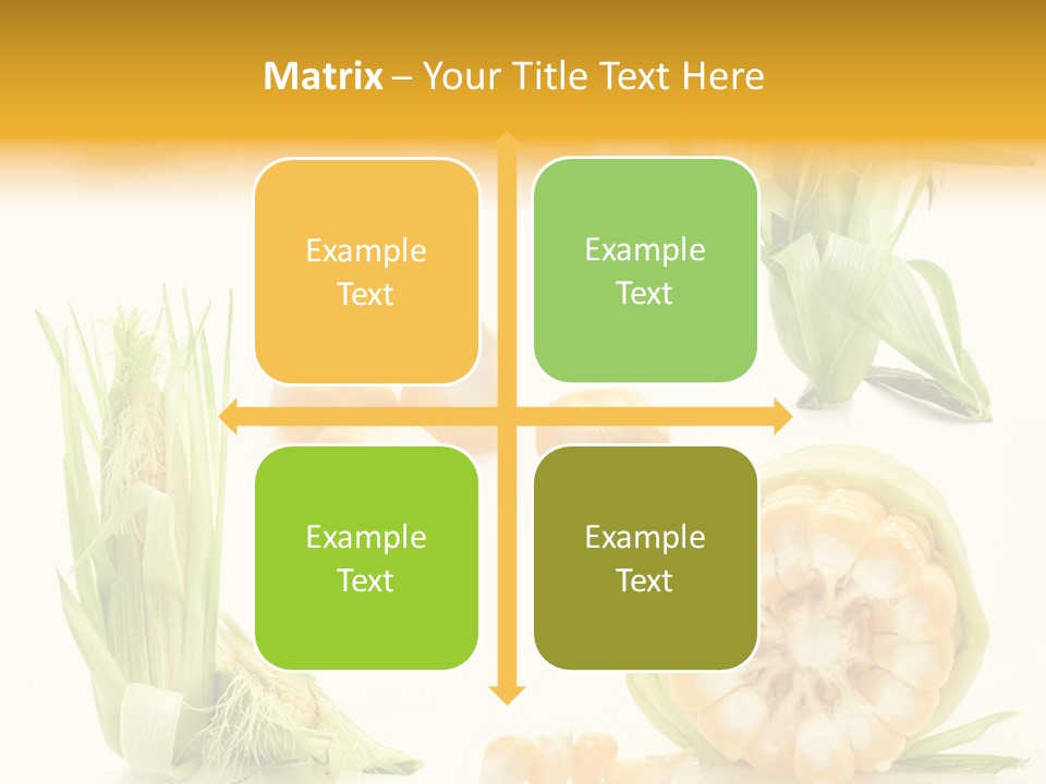 Natural Green Produce PowerPoint Template