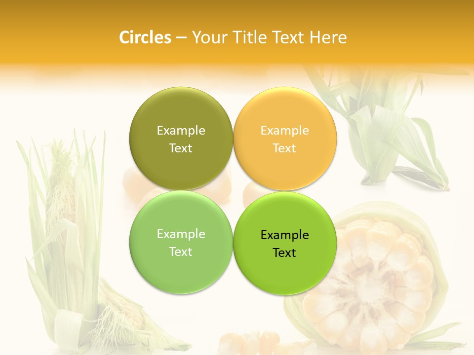 Natural Green Produce PowerPoint Template