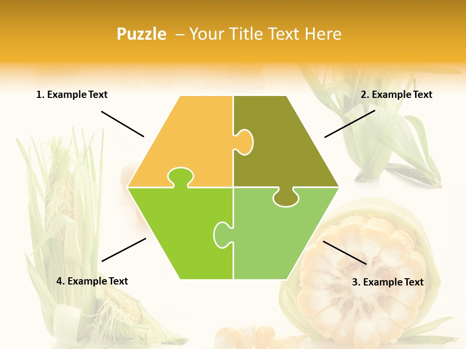 Natural Green Produce PowerPoint Template