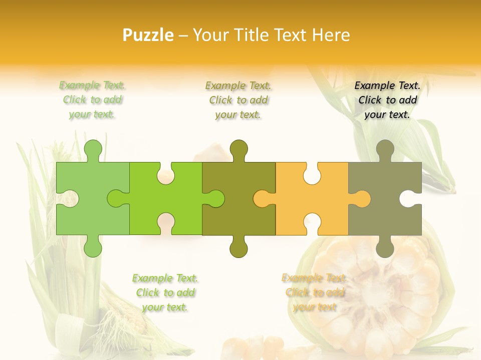 Natural Green Produce PowerPoint Template