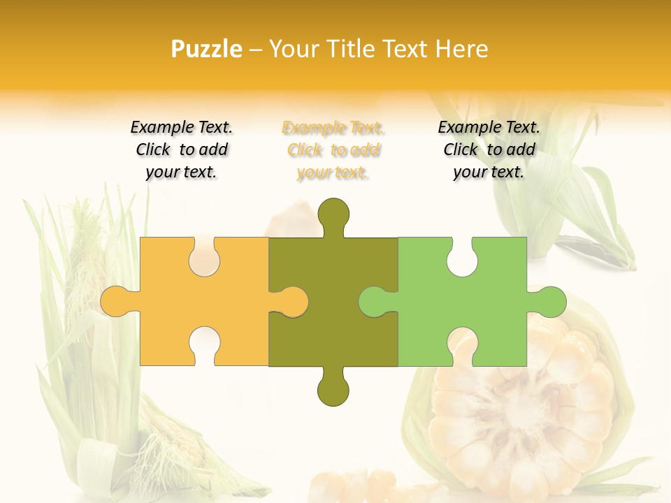 Natural Green Produce PowerPoint Template