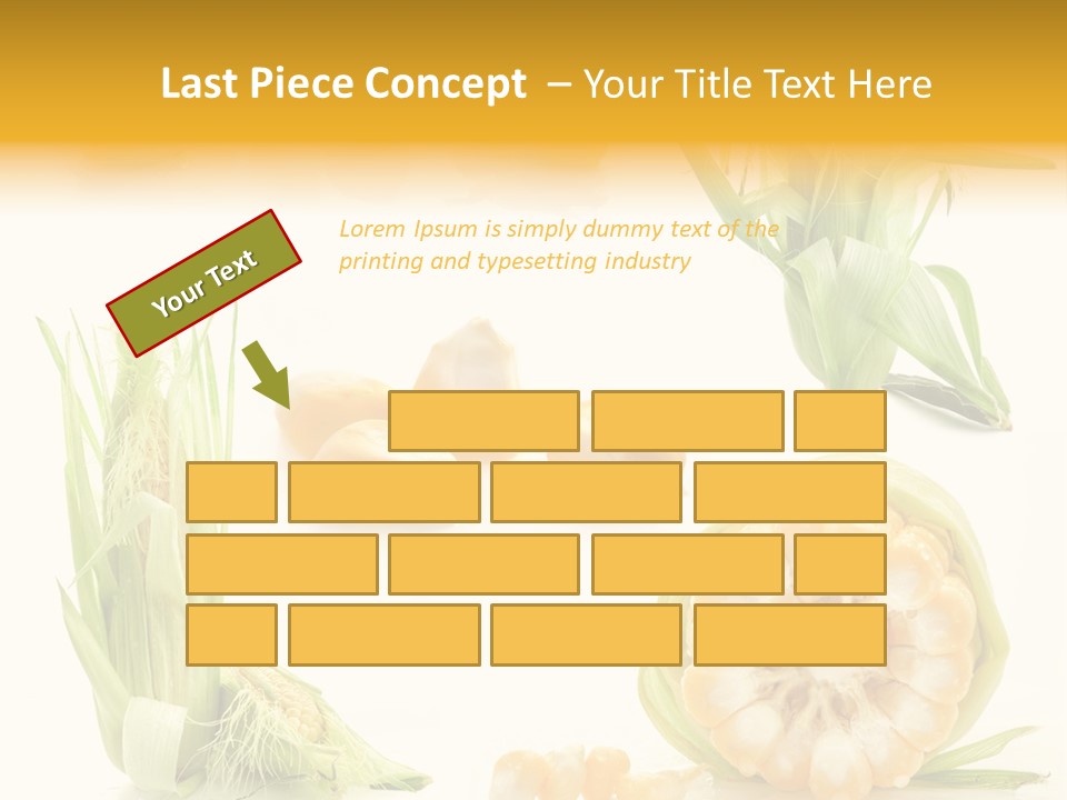 Natural Green Produce PowerPoint Template
