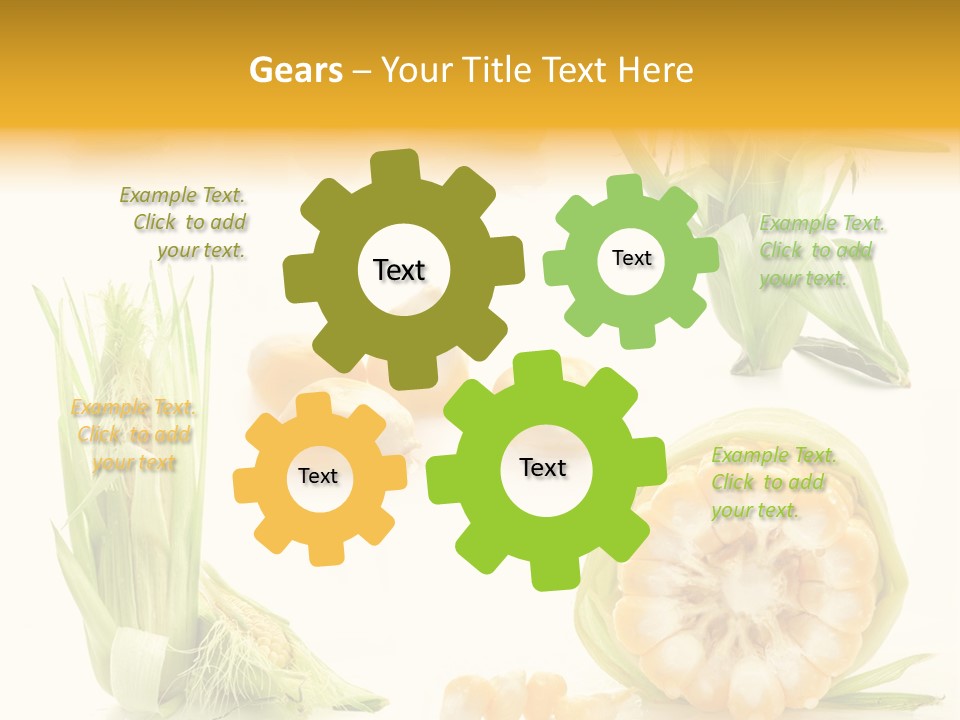 Natural Green Produce PowerPoint Template
