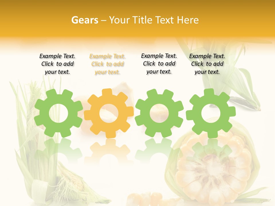 Natural Green Produce PowerPoint Template