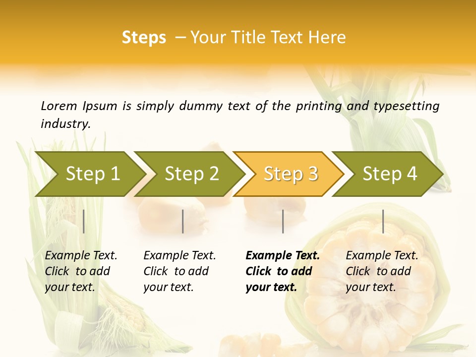 Natural Green Produce PowerPoint Template