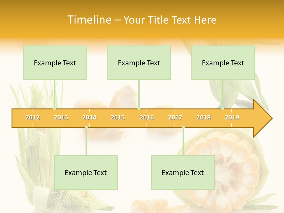 Natural Green Produce PowerPoint Template