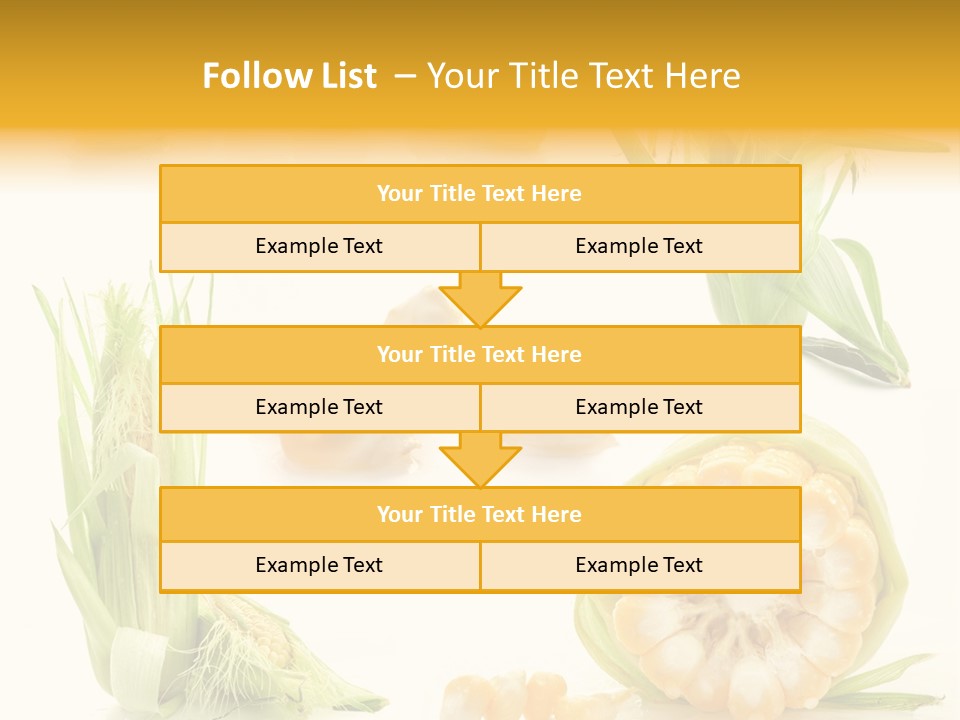 Natural Green Produce PowerPoint Template