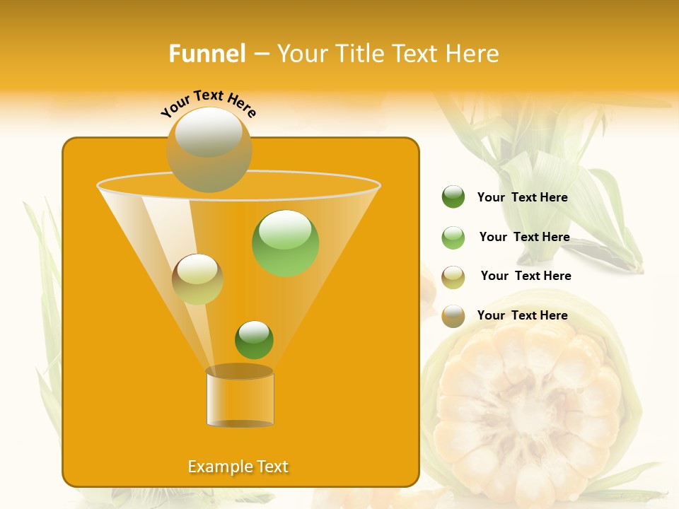 Natural Green Produce PowerPoint Template