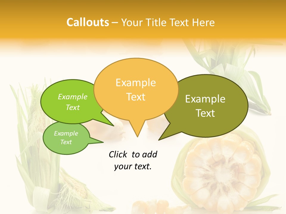 Natural Green Produce PowerPoint Template