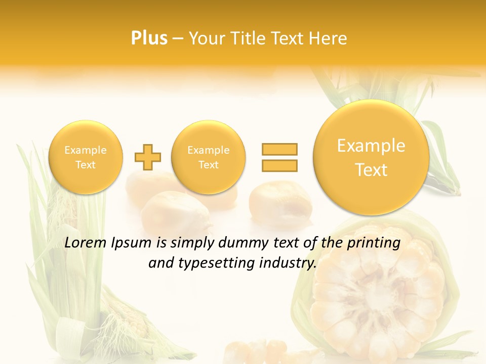 Natural Green Produce PowerPoint Template