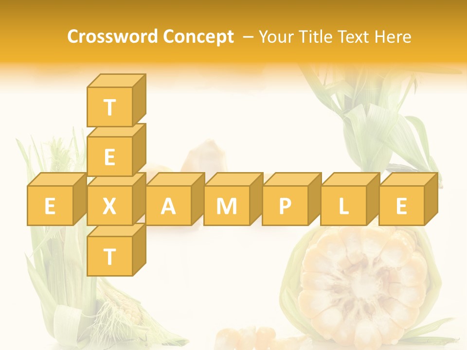 Natural Green Produce PowerPoint Template